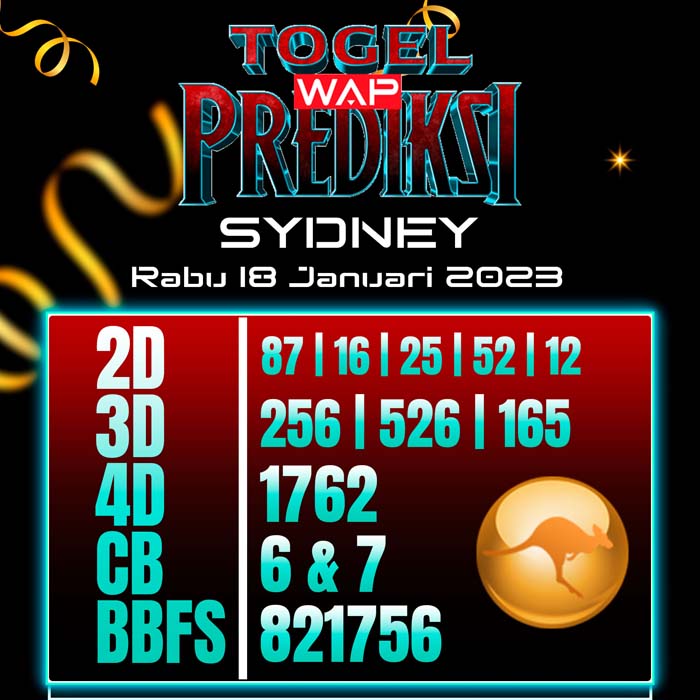 PREDIKSI TOGEL SYDNEY 