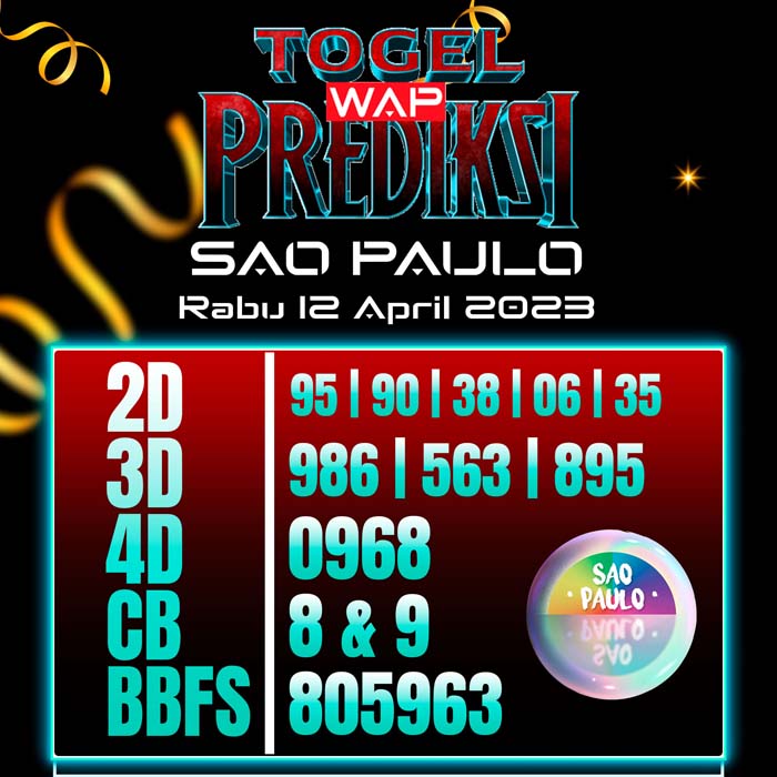 PREDIKSI TOGEL SAO PAULO