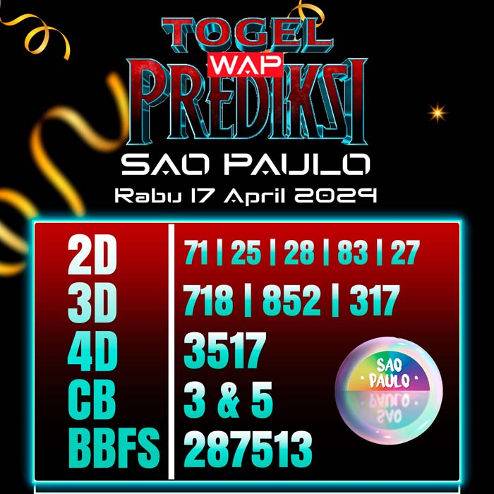 PREDIKSI TOGEL SAO PAULO