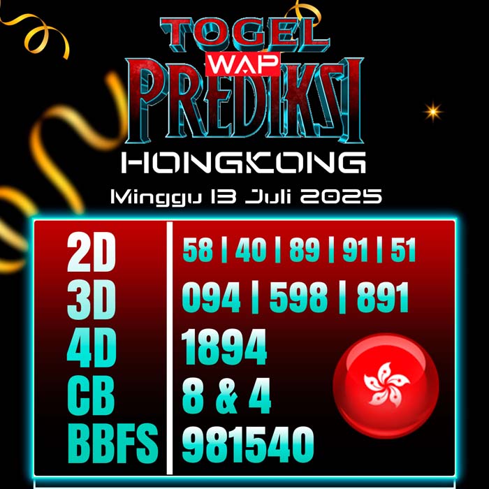 PREDIKSI TOGEL HONGKONG
