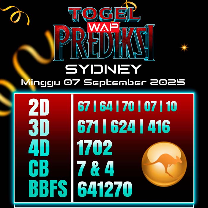 PREDIKSI TOGEL SYDNEY