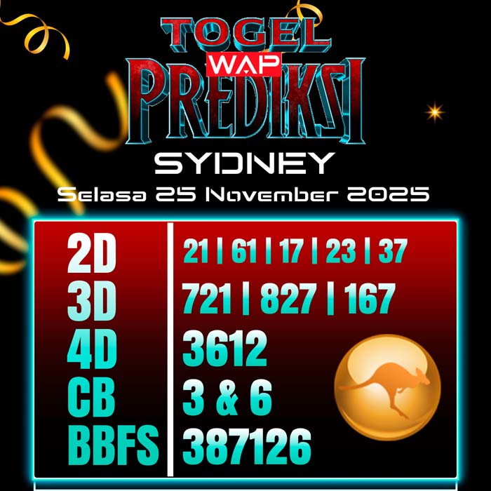 PREDIKSI TOGEL SYDNEY
