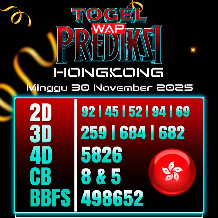 PREDIKSI TOGEL HONGKONG