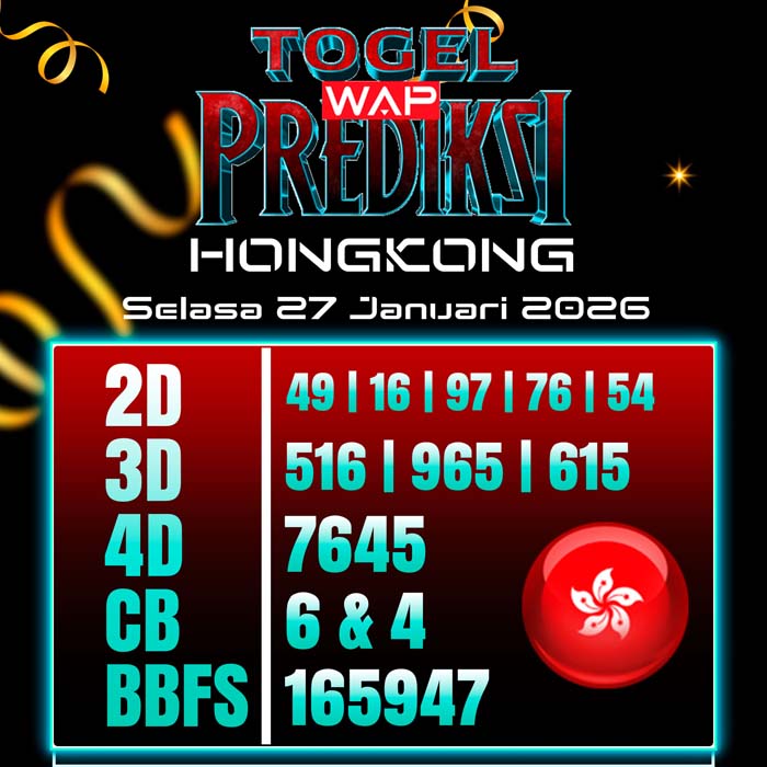 PREDIKSI TOGEL HONGKONG